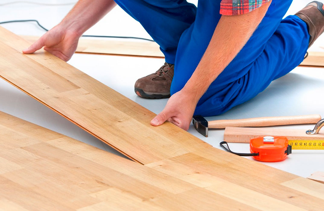 Laminate installation